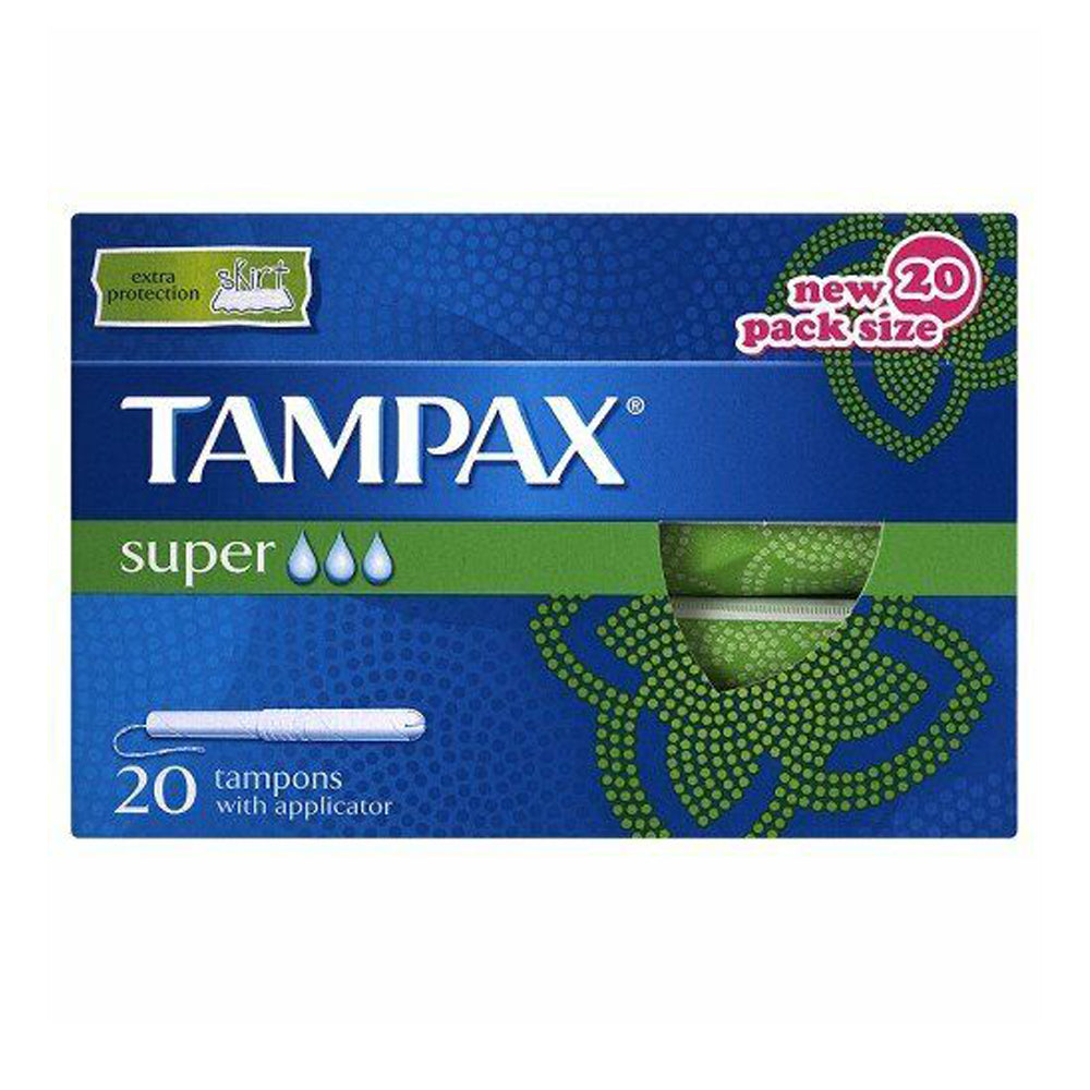 Buy Tampax Tampons with Cardboard Applicator 20's - Premium Quality Toiletries Online - Product Image Buy Tampax Tampons with Cardboard Applicator 20's - Premium Quality Toiletries Online - Product Image
